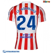 Fotballdrakt Herre Atletico Madrid Robin Le Normand #24 Hjemmedrakt 2025-26 Kortermet
